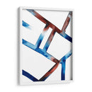 Cubiertas Azules Y Rojas I - Grace Popp | Cuadro decorativo de Canvas Lab