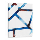 Chutes Azules Y Rojos Ii - Grace Popp | Cuadro decorativo de Canvas Lab