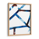 Chutes Azules Y Rojos Ii - Grace Popp | Cuadro decorativo de Canvas Lab
