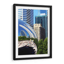 Reflejo de Chicago | Cuadro decorativo de Canvas Lab