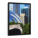 Reflejo de Chicago | Cuadro decorativo de Canvas Lab