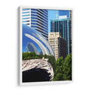 Reflejo de Chicago | Cuadro decorativo de Canvas Lab