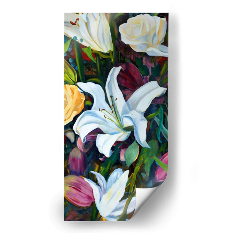 Tríptico De Flores Barroco I - Sandra Iafrate | Cuadro decorativo de Canvas Lab