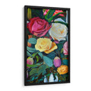 Tríptico De Flores Barroco Ii - Sandra Iafrate | Cuadro decorativo de Canvas Lab