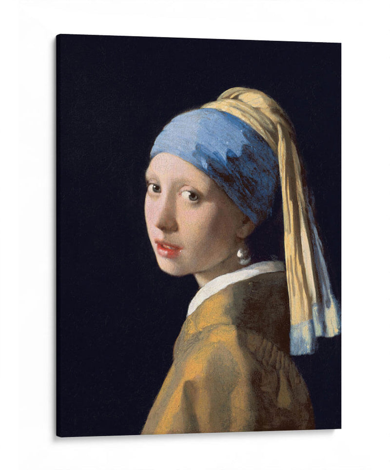 Meisje met de parel - Johannes Vermeer | Cuadro decorativo de Canvas Lab