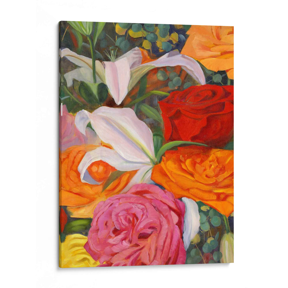 Composición De Flores Deconstruida I - Sandra Iafrate | Cuadro decorativo de Canvas Lab