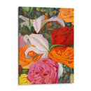 Composición De Flores Deconstruida I - Sandra Iafrate | Cuadro decorativo de Canvas Lab