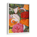 Composición De Flores Deconstruida I - Sandra Iafrate | Cuadro decorativo de Canvas Lab