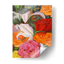 Composición De Flores Deconstruida I - Sandra Iafrate | Cuadro decorativo de Canvas Lab