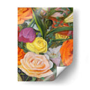 Composición De Flores Deconstruidas Ii - Sandra Iafrate | Cuadro decorativo de Canvas Lab