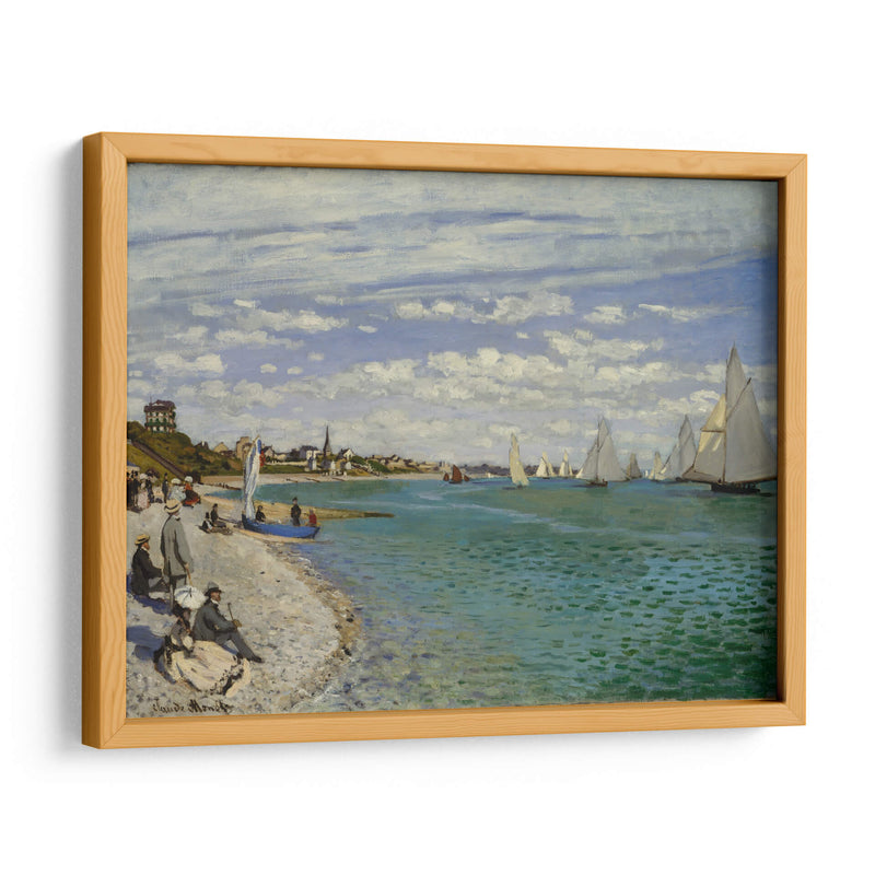 Regatta at Sainte-Adresse - Claude Monet | Cuadro decorativo de Canvas Lab