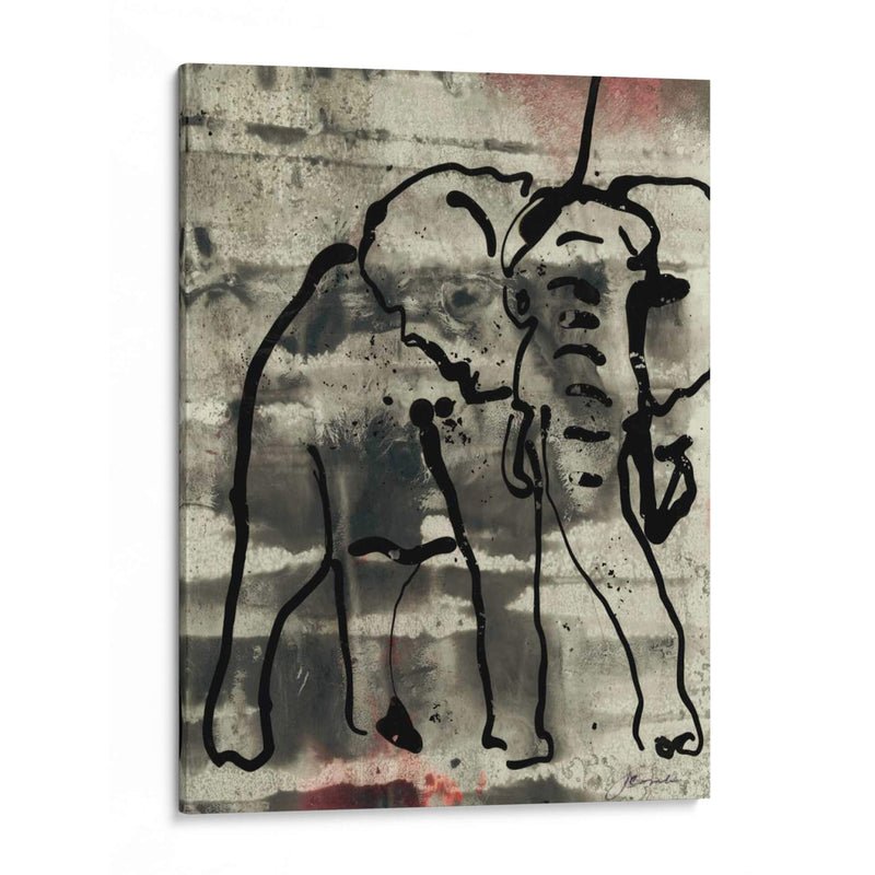 Elefante Abstracto I - Joyce Combs | Cuadro decorativo de Canvas Lab