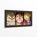 Roronoa Monkey and Vinsmoke | Cuadro decorativo de Canvas Lab
