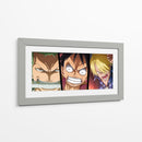 Roronoa Monkey and Vinsmoke | Cuadro decorativo de Canvas Lab