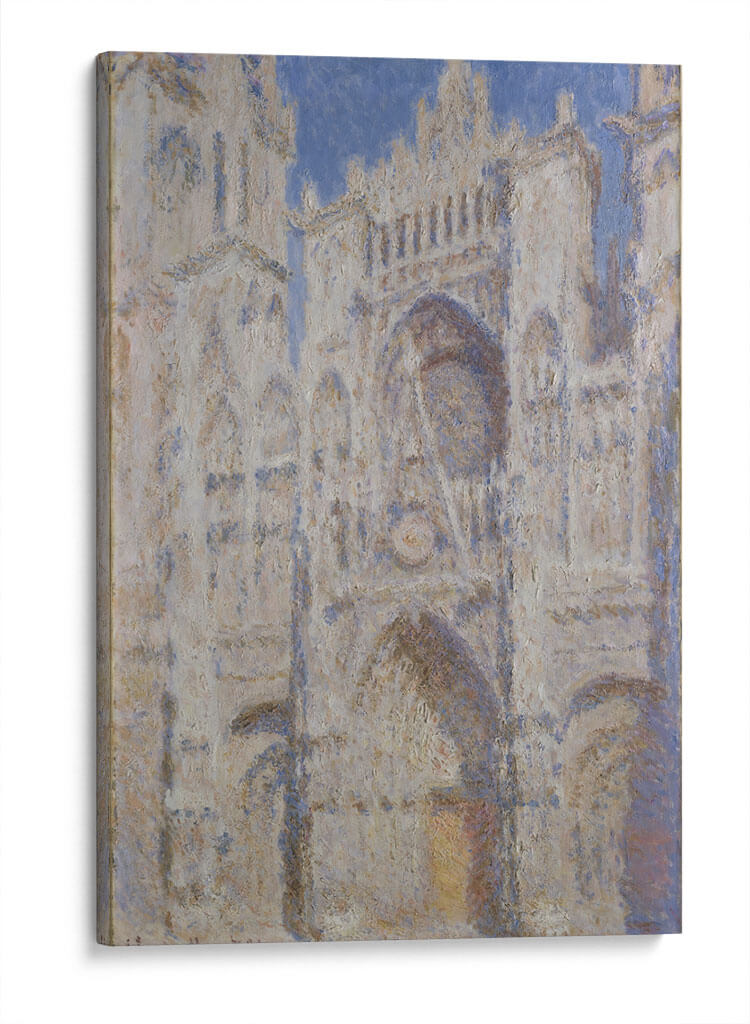 La catedral de Rouen - Claude Monet | Cuadro decorativo de Canvas Lab