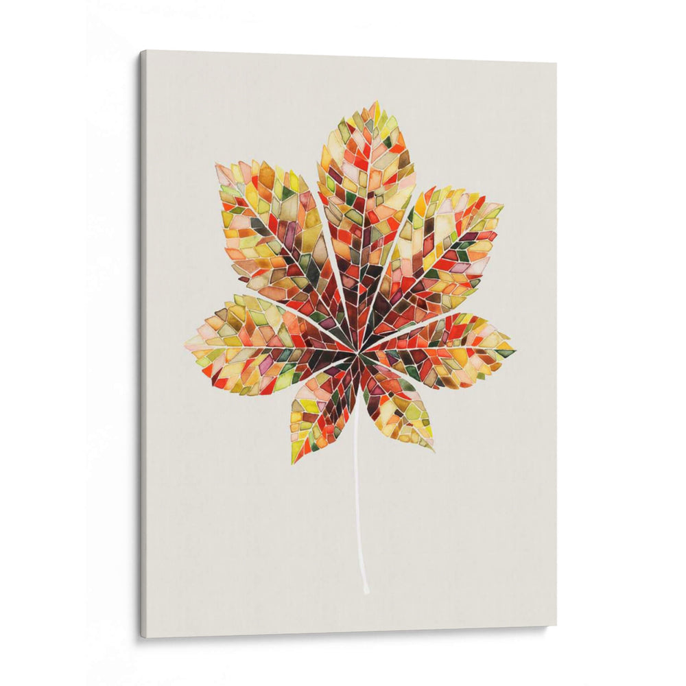 Hoja De Mosaico De Otoño Iv - Grace Popp | Cuadro decorativo de Canvas Lab