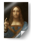 Salvator Mundi - Leonardo da Vinci | Cuadro decorativo de Canvas Lab