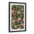 Puzzle De Hoja Ii - Prunis Dulcis | Cuadro decorativo de Canvas Lab