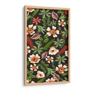 Puzzle De Hoja Ii - Prunis Dulcis | Cuadro decorativo de Canvas Lab