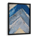 Azul Zag I - Erin Ashley | Cuadro decorativo de Canvas Lab