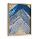 Azul Zag I - Erin Ashley | Cuadro decorativo de Canvas Lab