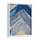 Azul Zag I - Erin Ashley | Cuadro decorativo de Canvas Lab