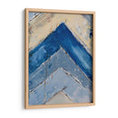 Azul Zag Ii - Erin Ashley | Cuadro decorativo de Canvas Lab