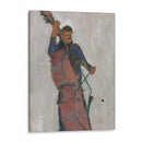 El Hombre Detrás Del Bajo - Samuel Dixon | Cuadro decorativo de Canvas Lab