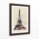 Letras De Eiffel - Melissa Wang | Cuadro decorativo de Canvas Lab