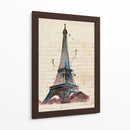 Letras De Eiffel - Melissa Wang | Cuadro decorativo de Canvas Lab