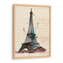 Letras De Eiffel - Melissa Wang | Cuadro decorativo de Canvas Lab