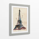 Letras De Eiffel - Melissa Wang | Cuadro decorativo de Canvas Lab