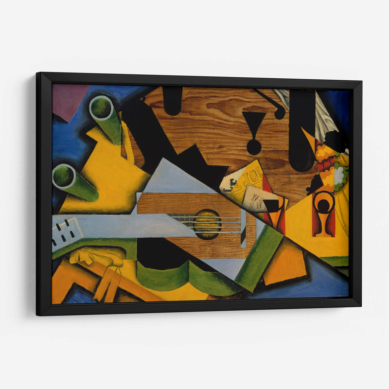 Still Life with a Guitar - Juan Gris | Cuadro decorativo de Canvas Lab