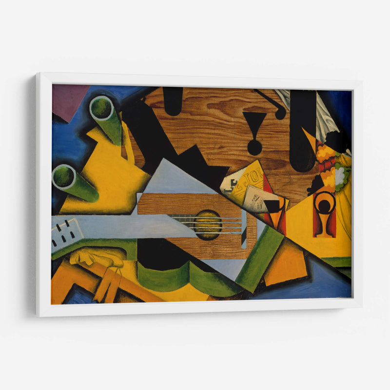 Still Life with a Guitar - Juan Gris | Cuadro decorativo de Canvas Lab