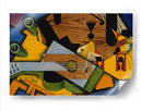 Still Life with a Guitar - Juan Gris | Cuadro decorativo de Canvas Lab
