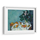 Still Life with Apples and a Pot of Primroses - Paul Cézanne | Cuadro decorativo de Canvas Lab