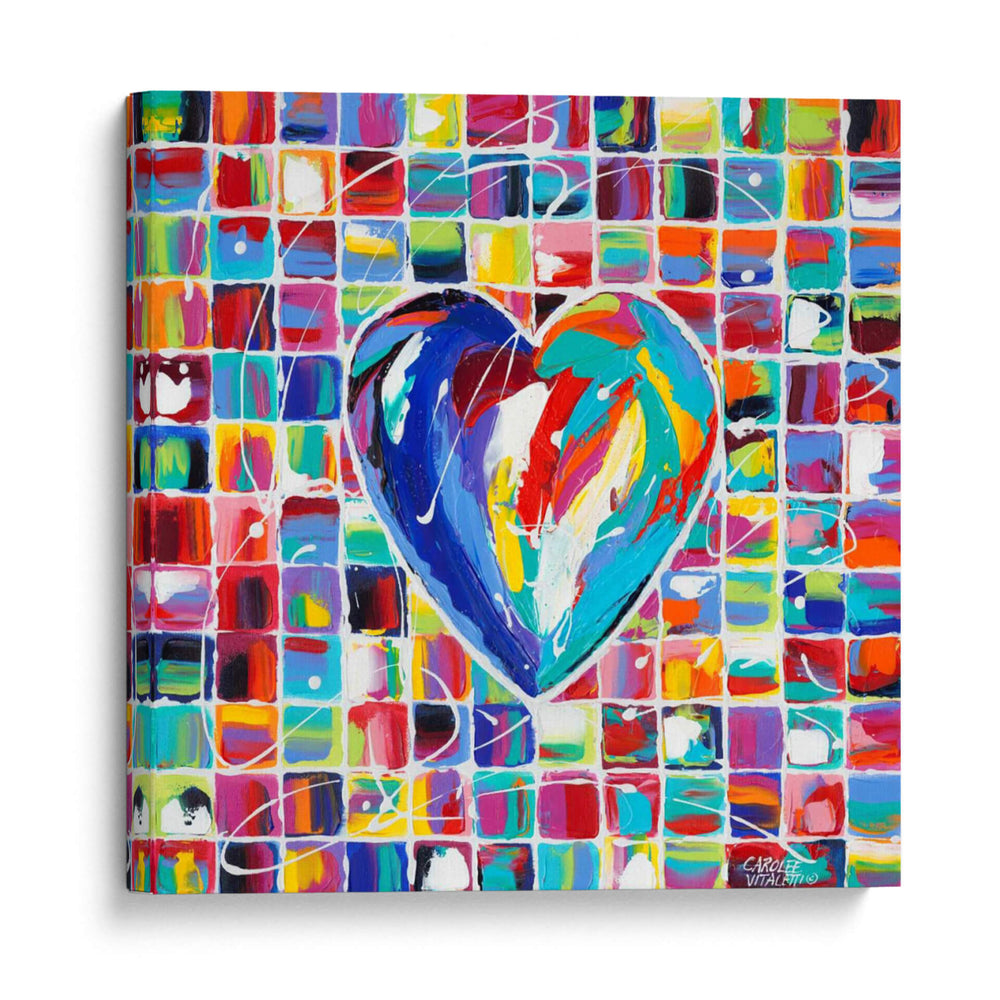 Corazones De Un Color Diferente I - Carolee Vitaletti | Cuadro decorativo de Canvas Lab