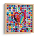 Corazones De Un Color Diferente Ii - Carolee Vitaletti | Cuadro decorativo de Canvas Lab