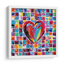 Corazones De Un Color Diferente Ii - Carolee Vitaletti | Cuadro decorativo de Canvas Lab