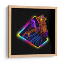 Thanos neon | Cuadro decorativo de Canvas Lab