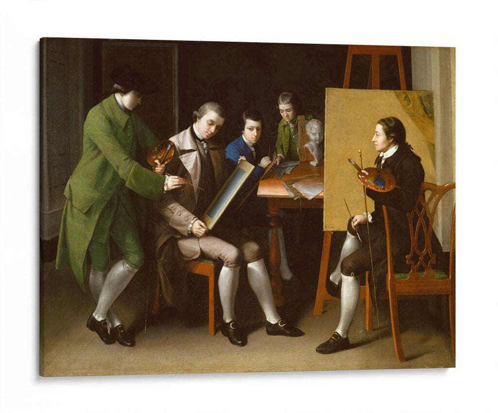 The American School - Matthew Pratt | Cuadro decorativo de Canvas Lab