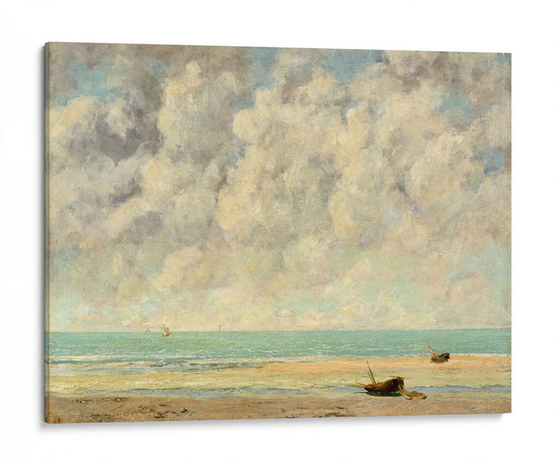 The Calm Sea - Gustave Courbet | Cuadro decorativo de Canvas Lab