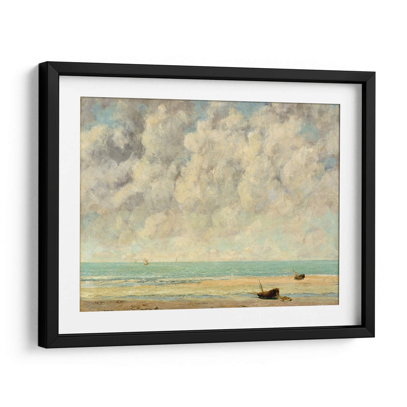 The Calm Sea - Gustave Courbet | Cuadro decorativo de Canvas Lab