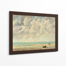 The Calm Sea - Gustave Courbet | Cuadro decorativo de Canvas Lab