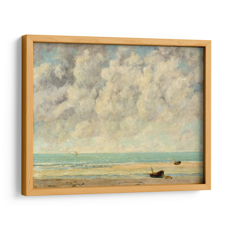 The Calm Sea - Gustave Courbet | Cuadro decorativo de Canvas Lab