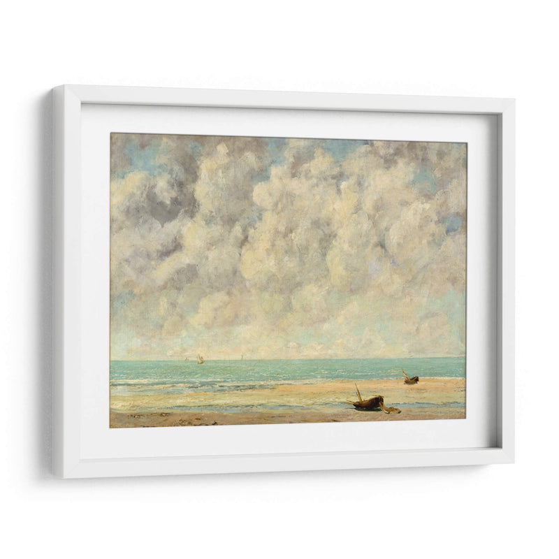 The Calm Sea - Gustave Courbet | Cuadro decorativo de Canvas Lab