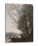 The Ferryman - Camille Corot | Cuadro decorativo de Canvas Lab