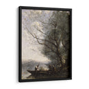 The Ferryman - Camille Corot | Cuadro decorativo de Canvas Lab