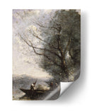 The Ferryman - Camille Corot | Cuadro decorativo de Canvas Lab