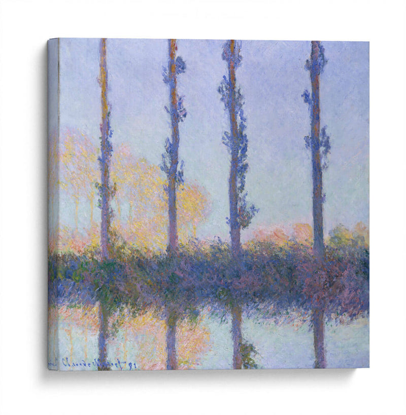 The Four Trees - Claude Monet | Cuadro decorativo de Canvas Lab